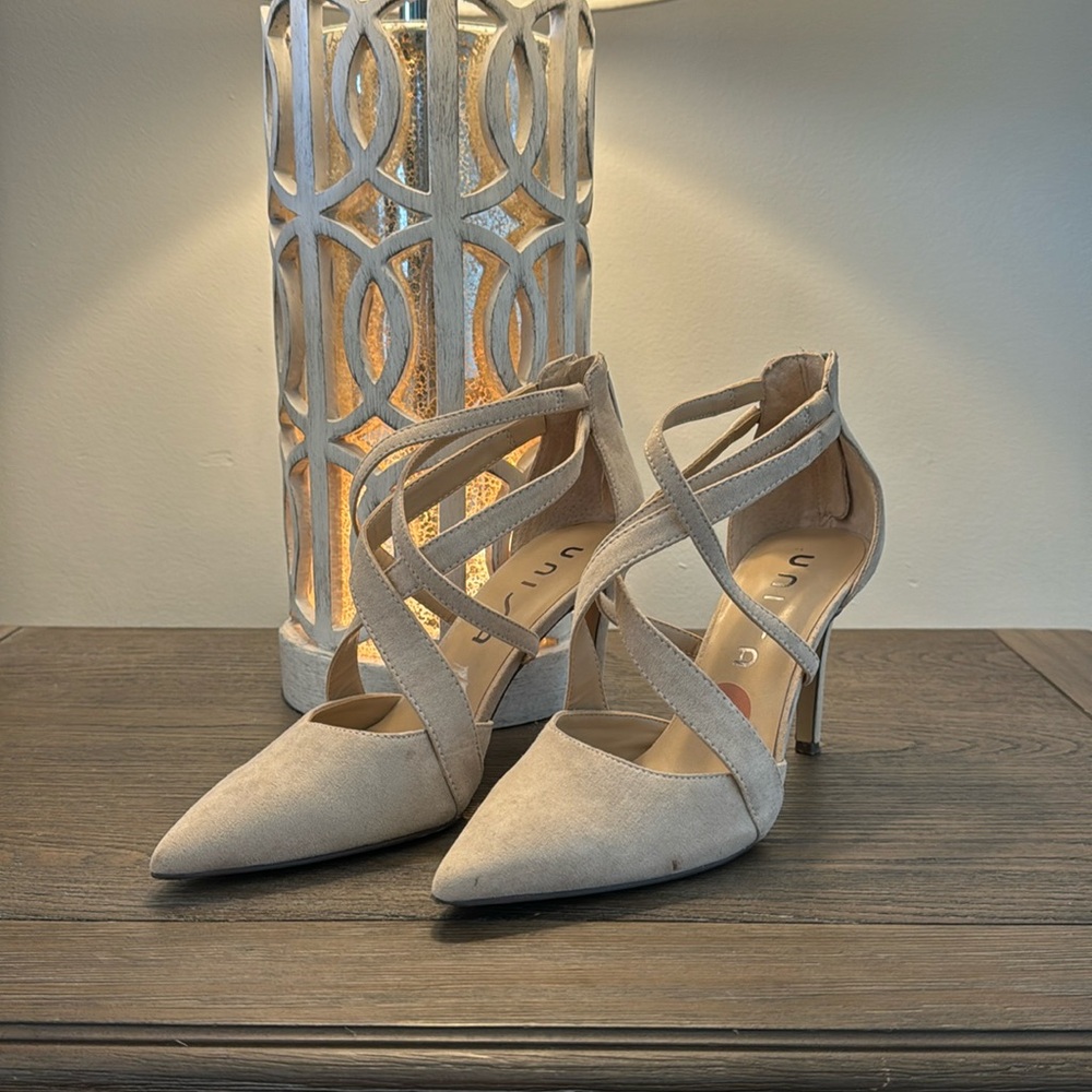 Nude Strap Heels